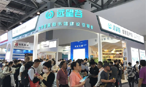 杏耀平台开放式无感借阅通道惊艳亮相第81届中国教育装备展，引爆全场